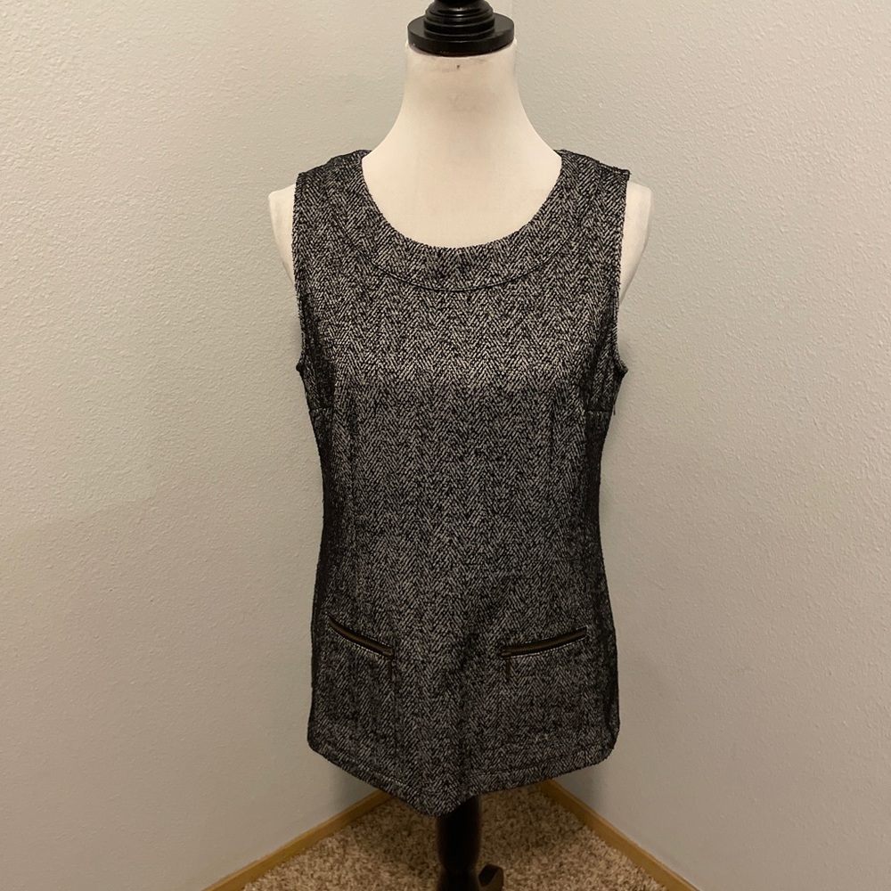 CAbi Arrow Back Zip Vest